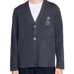 CNY Snake Detail Cardigan